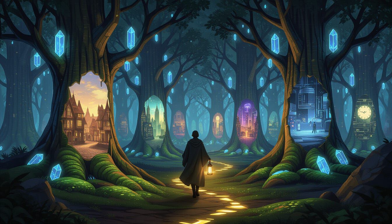 Temporal Forest  by @Paradise Prince