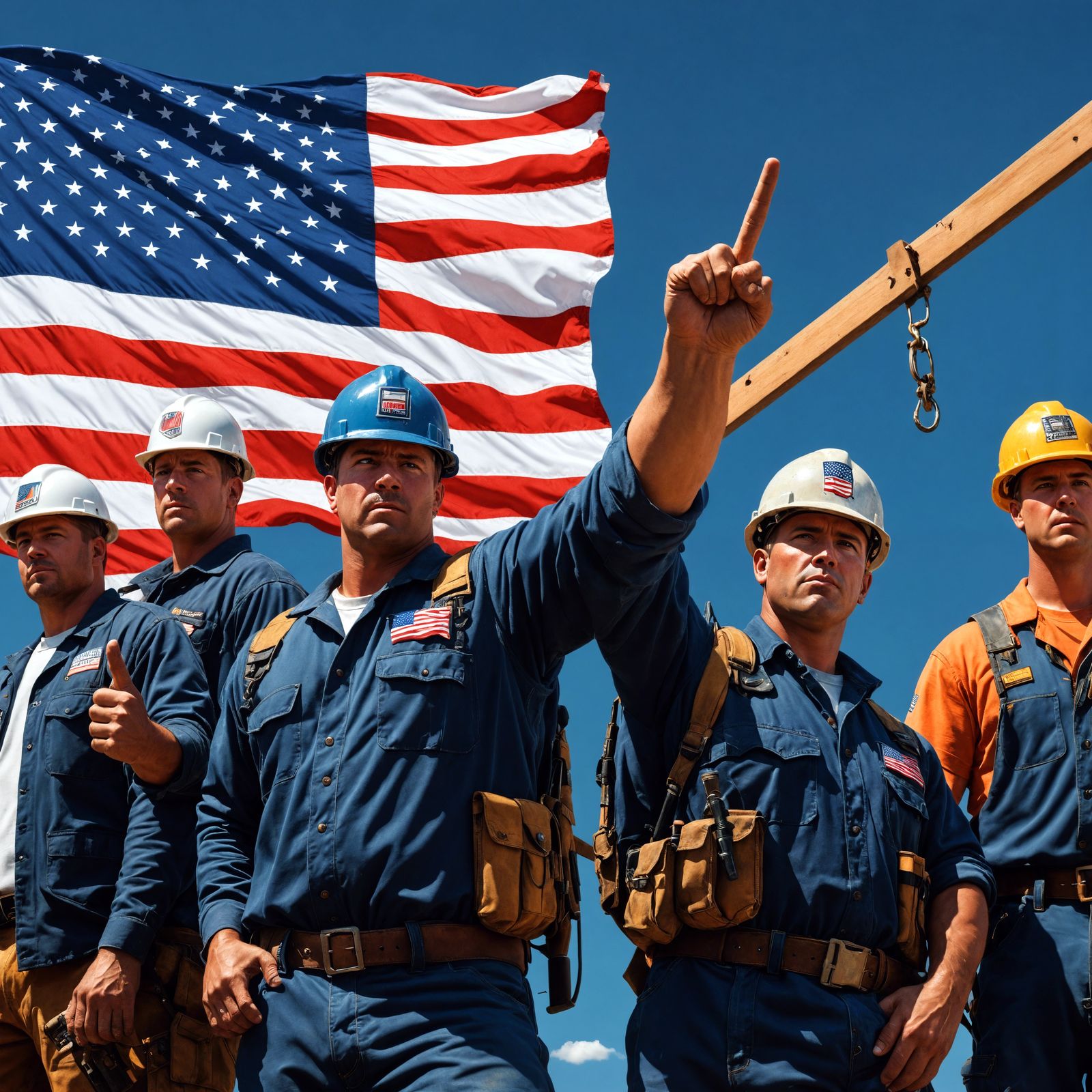Iron Worker, Mine Worker, Construction Worker, Military Work...