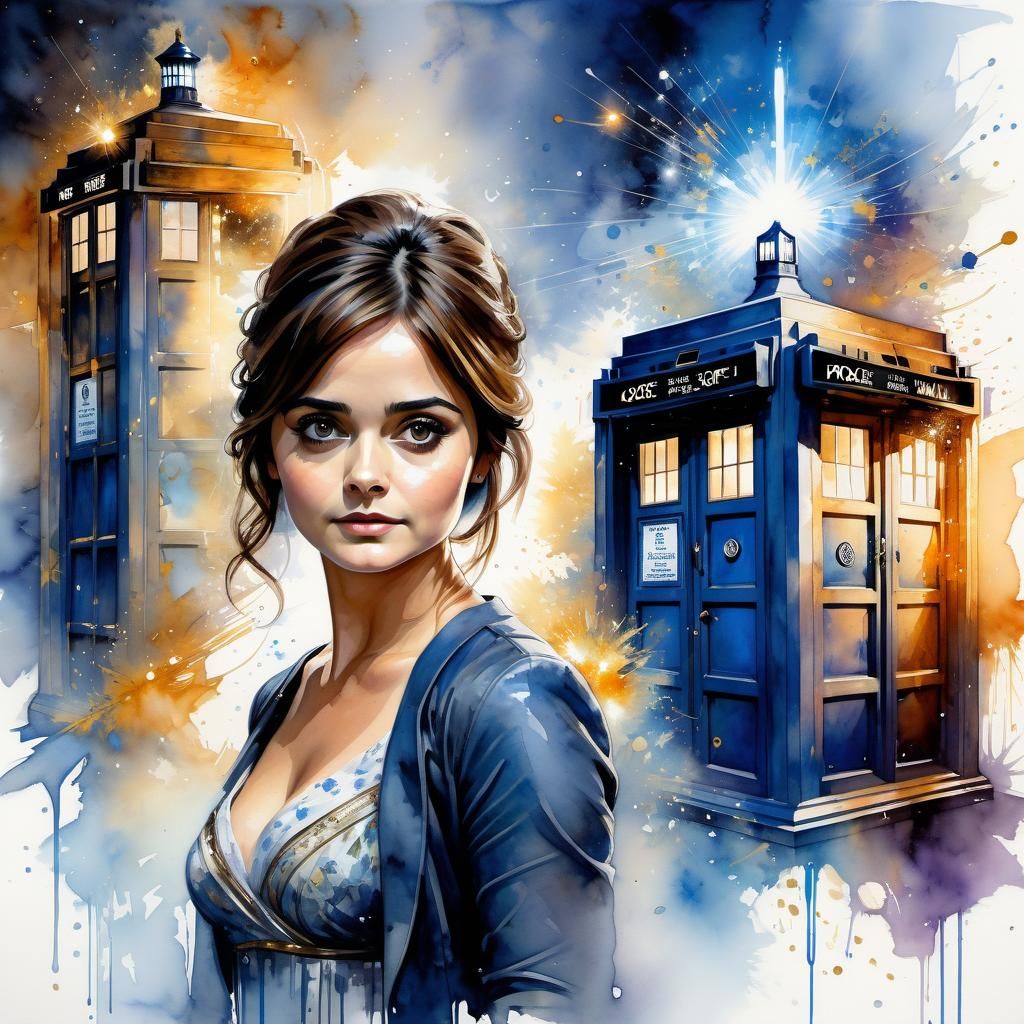 Clara Oswald, the impossible girl  by @M_Jay