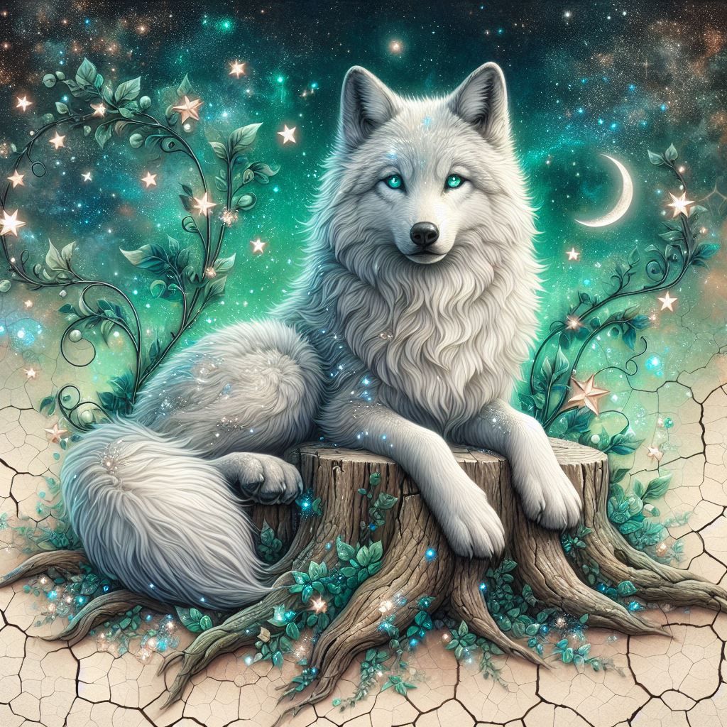 Wolf - AI Generated Artwork - NightCafe Creator