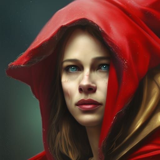 brad pitt as red riding hood