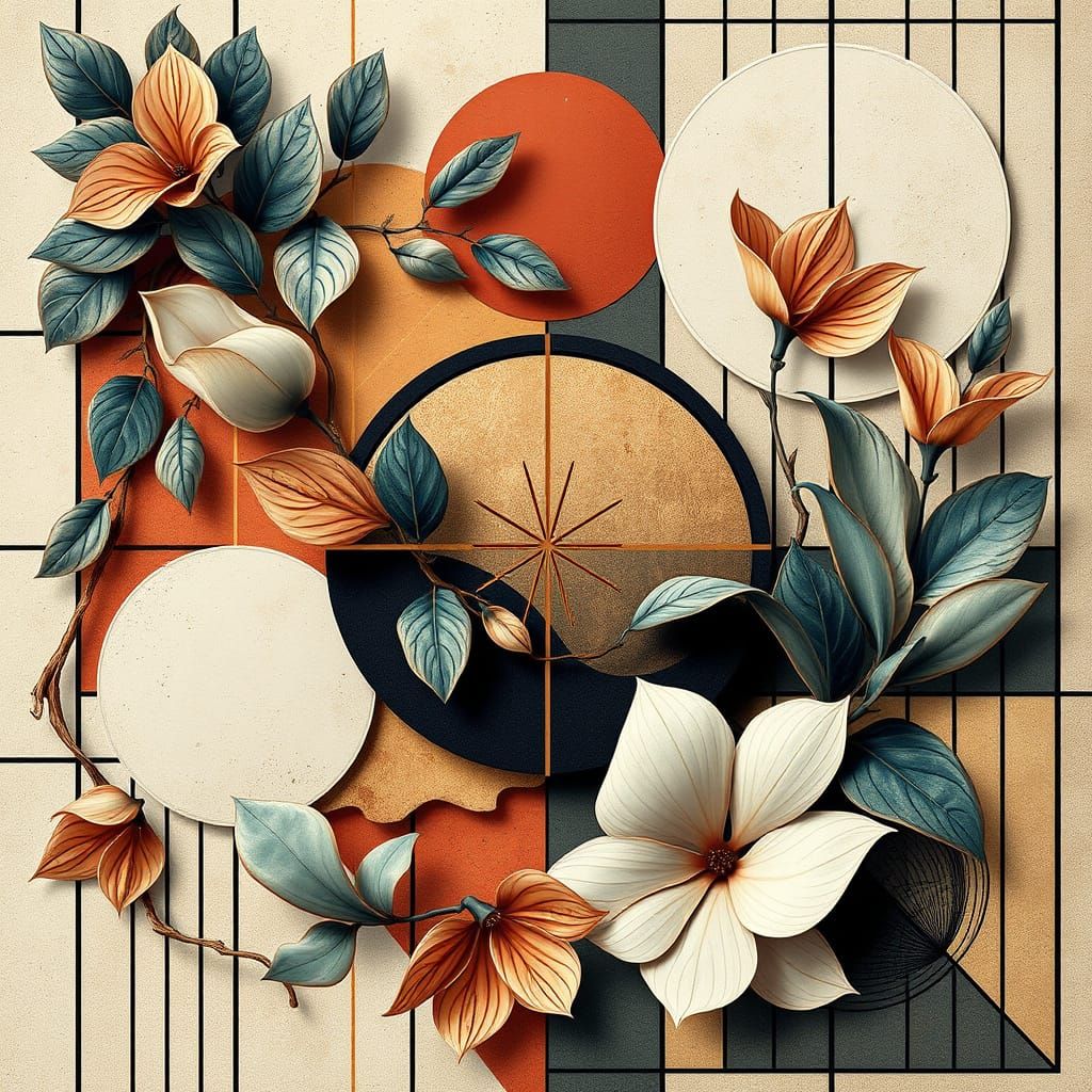 Blend organic botanical shapes  by @Midnight Shadow Dezinez