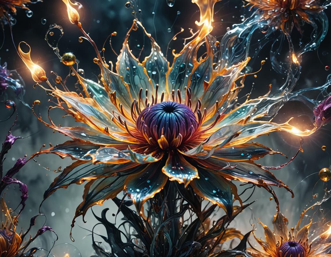 Masterpiece Maximalist Moody Monday Photorealistic Surreal g...