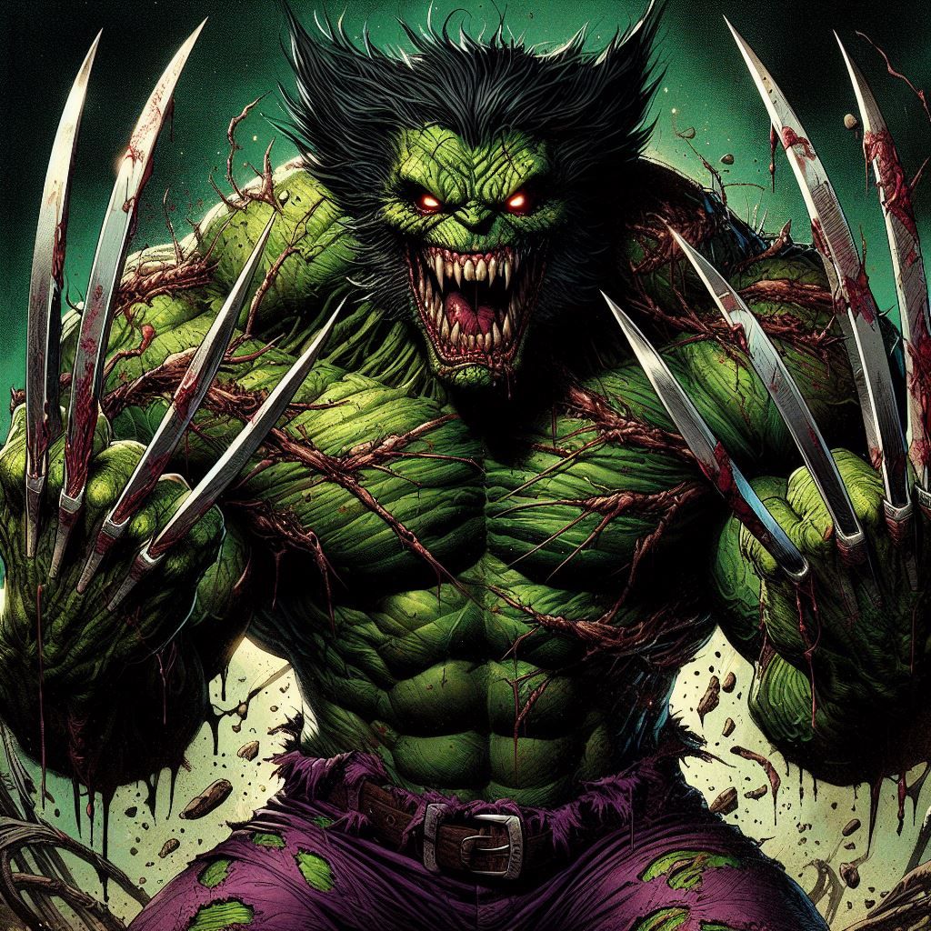 Hulk & Wolverine Fusion