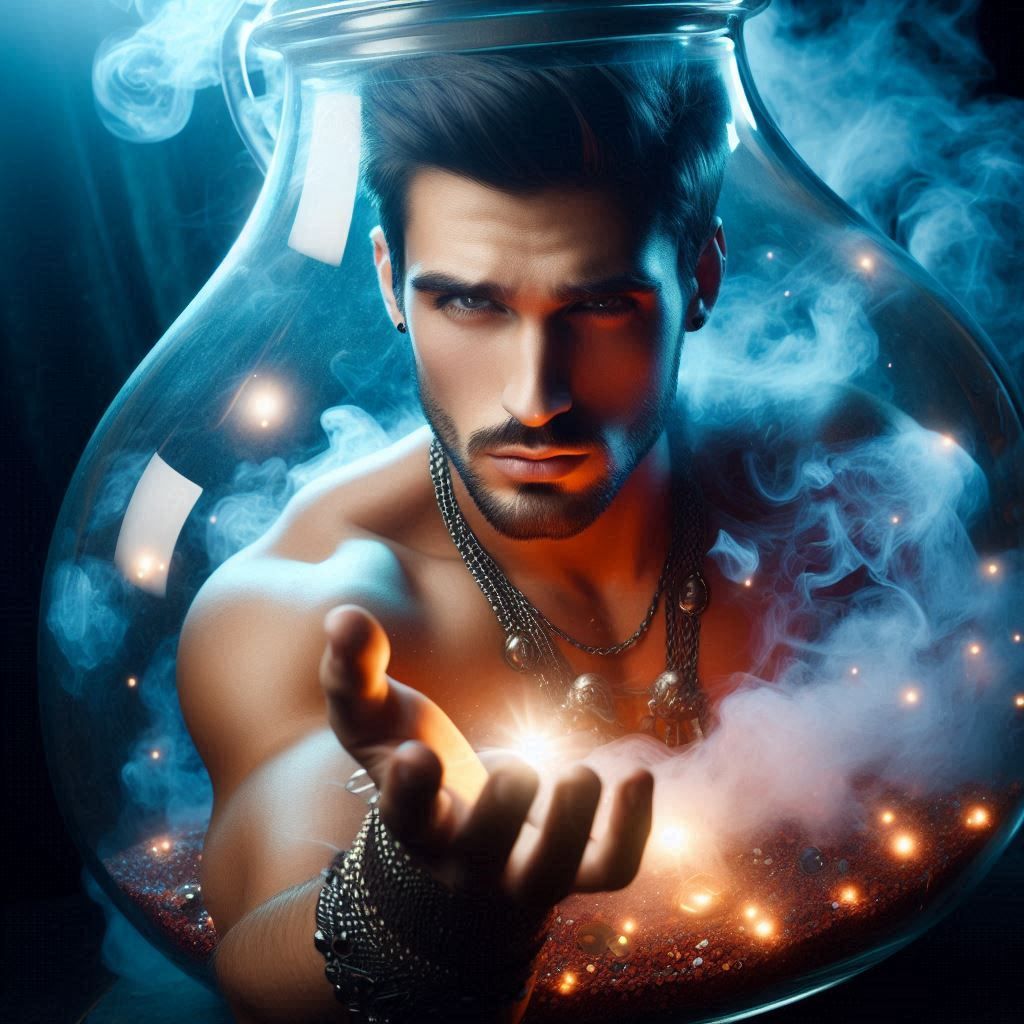 I'm a Jimmy in a bottle! U gotta rub me the right way!  by @vixyna