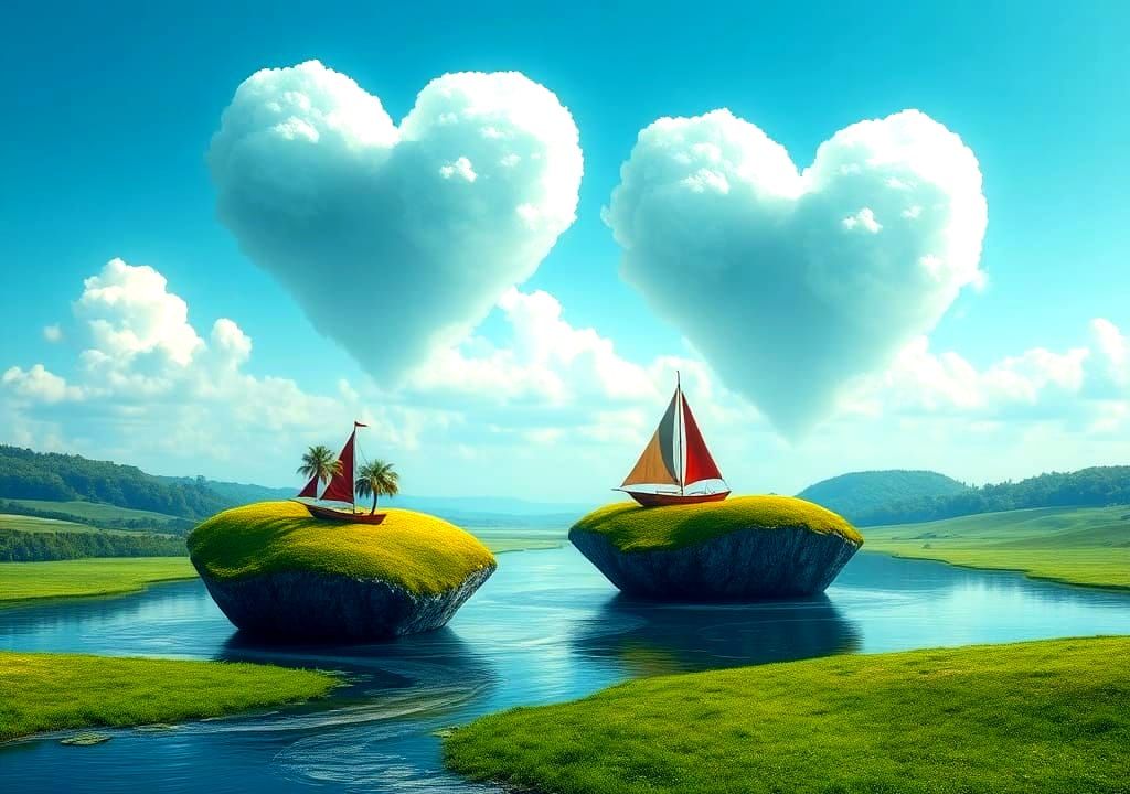 You Give Me Hearts on this YOU are TOO Kind-Islands in the S...
