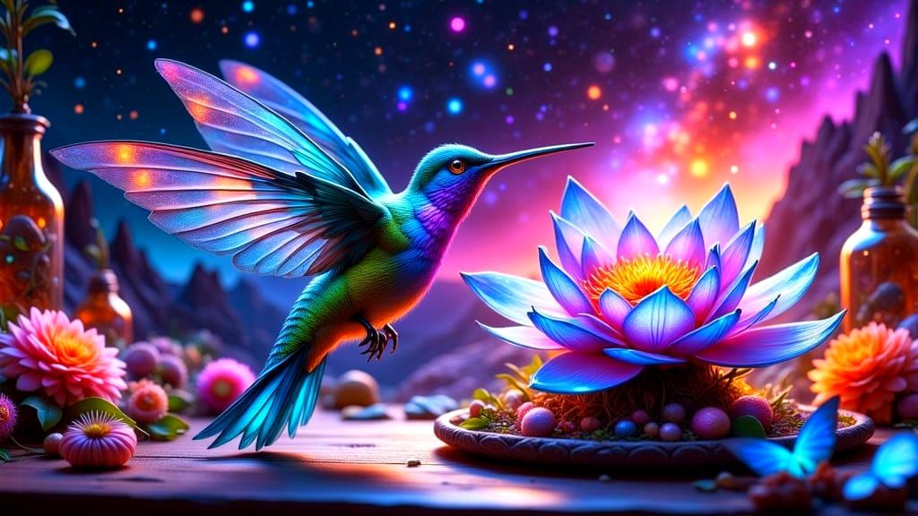 Hummingbird Wisdom  by @Miriam Cunha