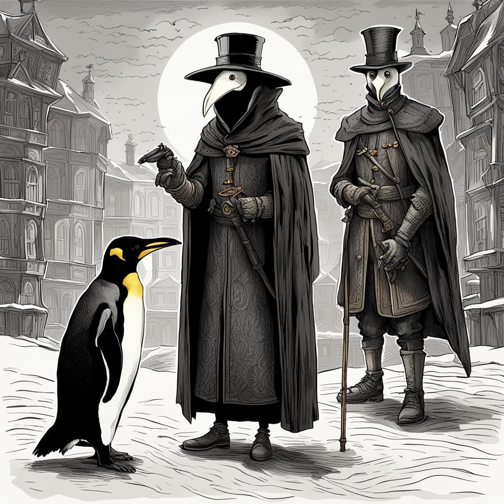 New colleague from Antarctica - AI Generated Artwork - NightCafe Creator