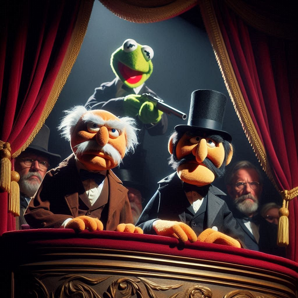 Before Statler, Waldorf shared the balcony with Lincoln.
