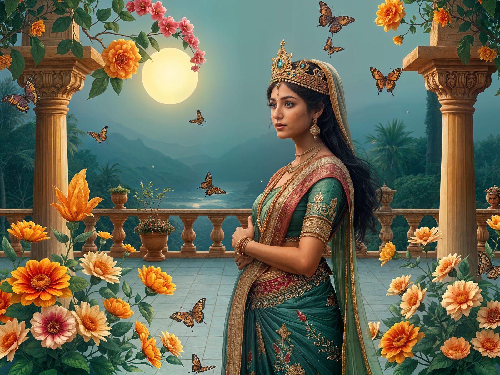 Rajastan princess  by @Sarati