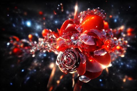 cristal rosse flower