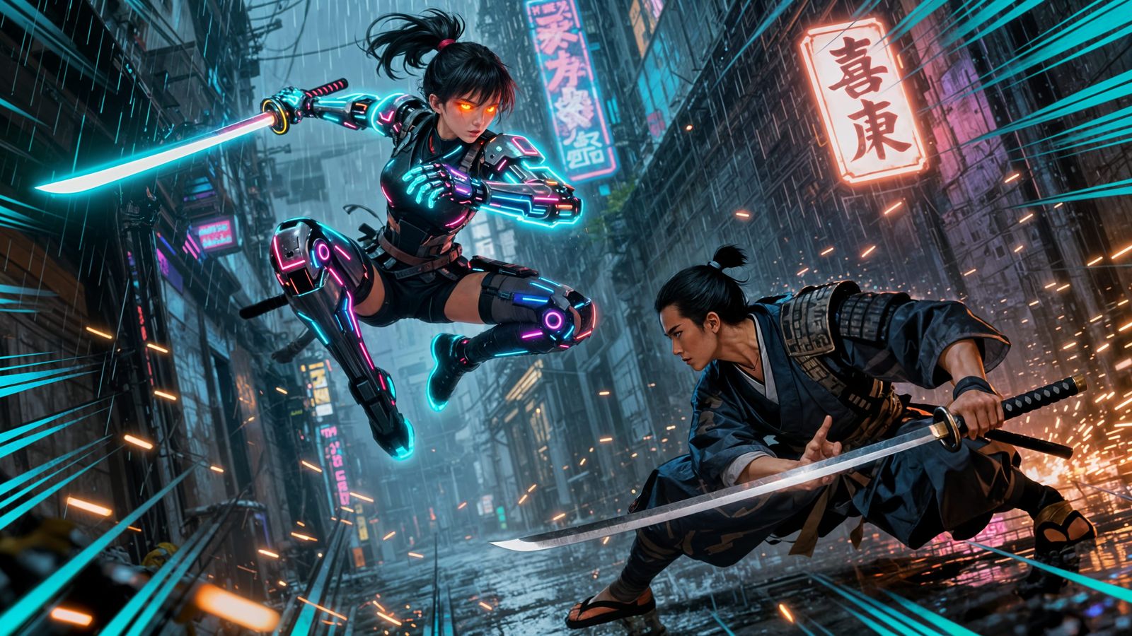 Neon Blade vs Spirit Steel  by @Michael Pollhans