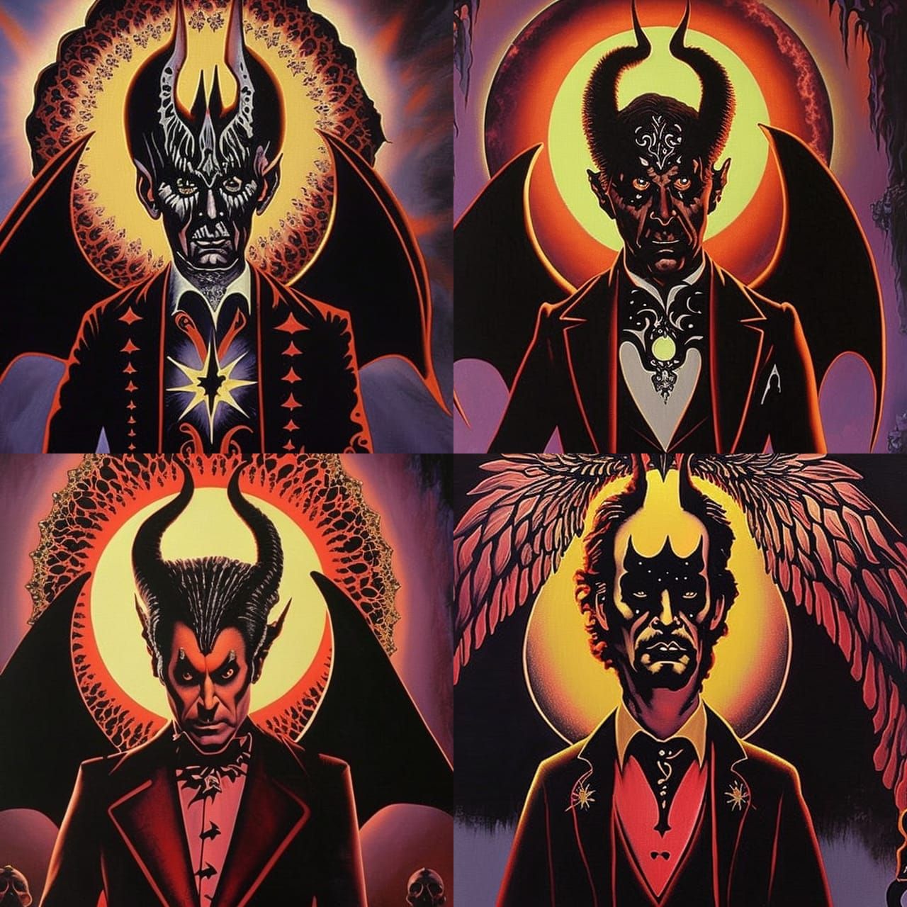 Lucifer morning star deep color detailed hyperdetailed twili...