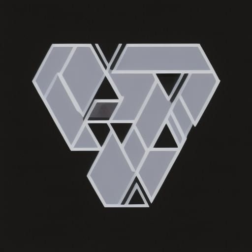 Penrose Triangles AI Generated Artwork NightCafe Creator