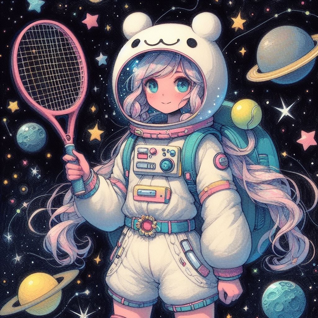 Tennis in space
