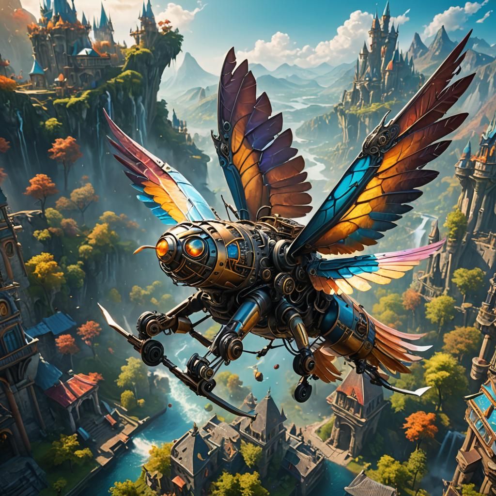 A flying machine
