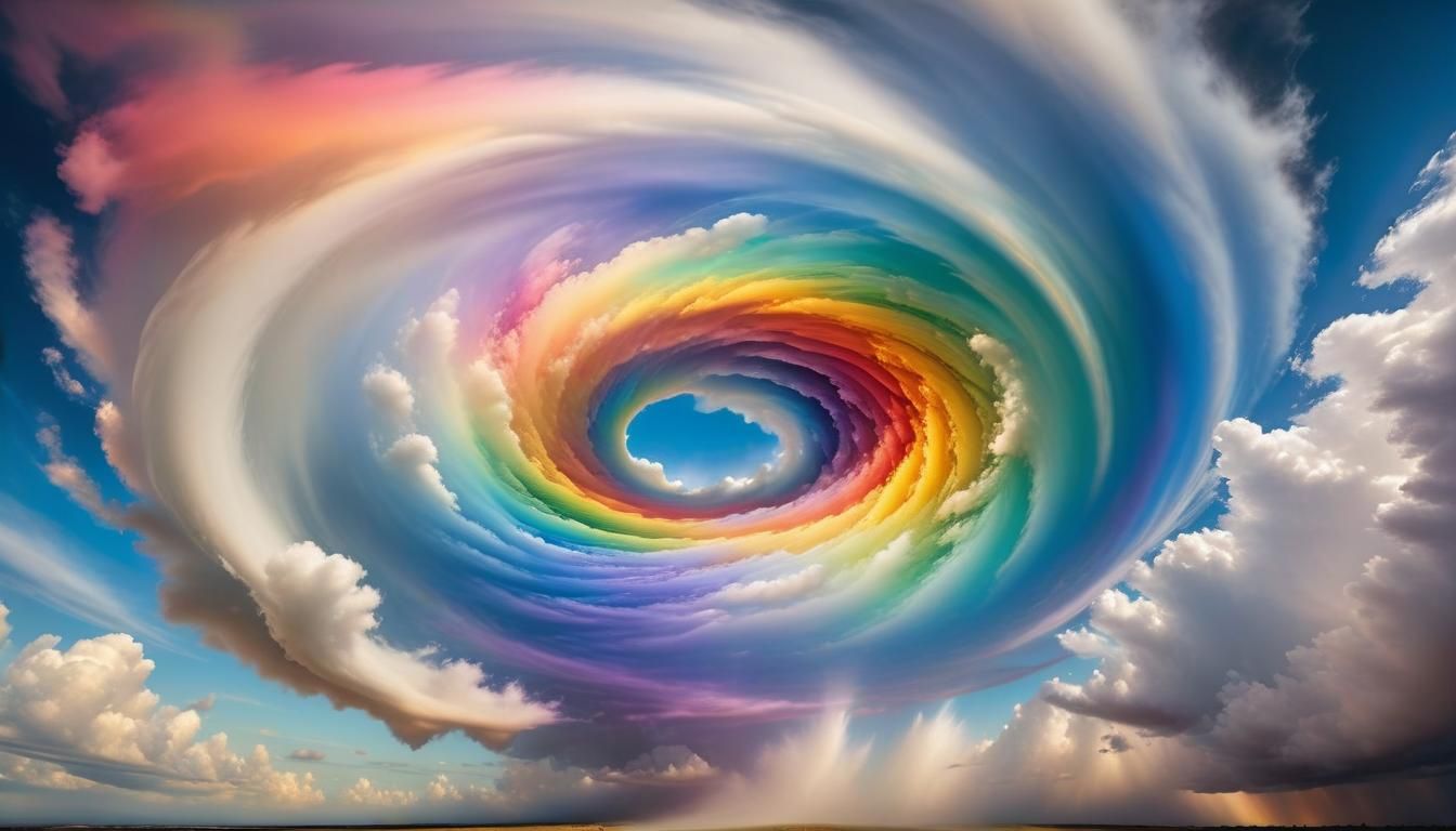 Rainbow Cloud Vortex Portal