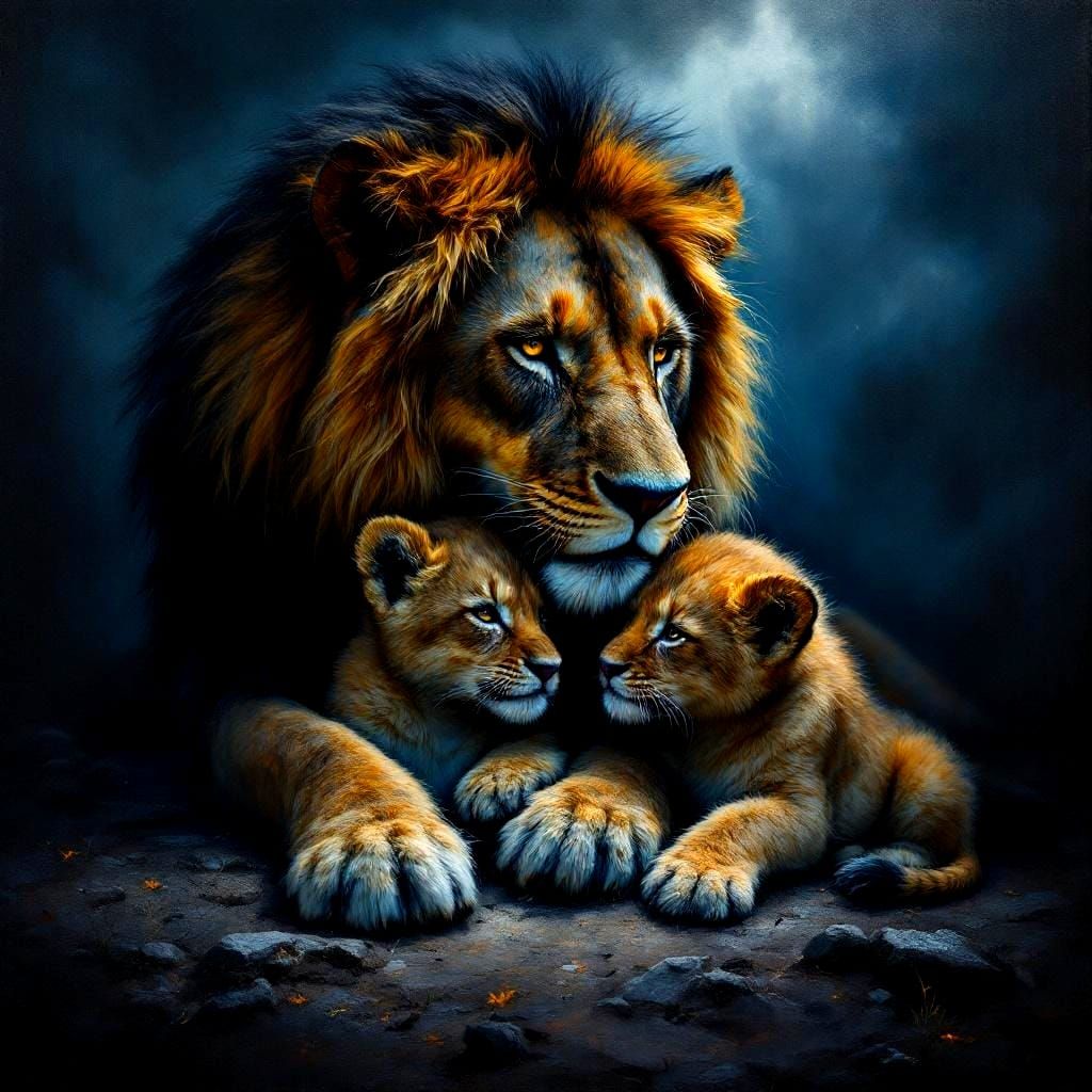 Fatherhood  by @Crimson