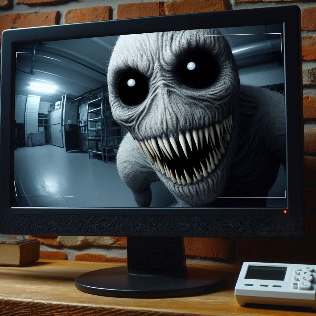 Something's wrong with the surv cam in the basement... care to check?