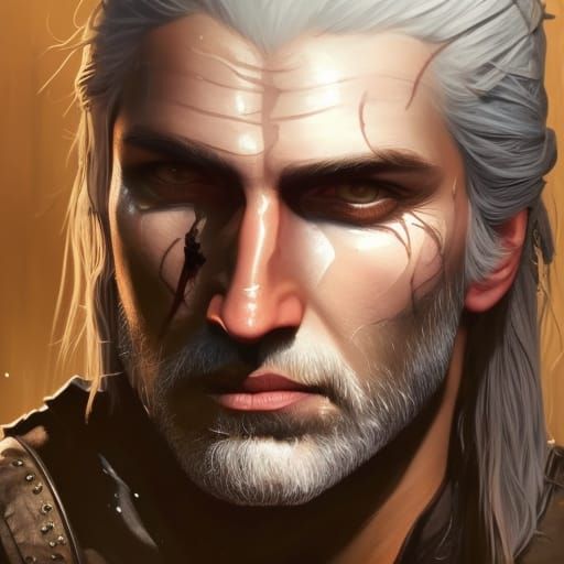 Geralt of Rivia  by @Zara