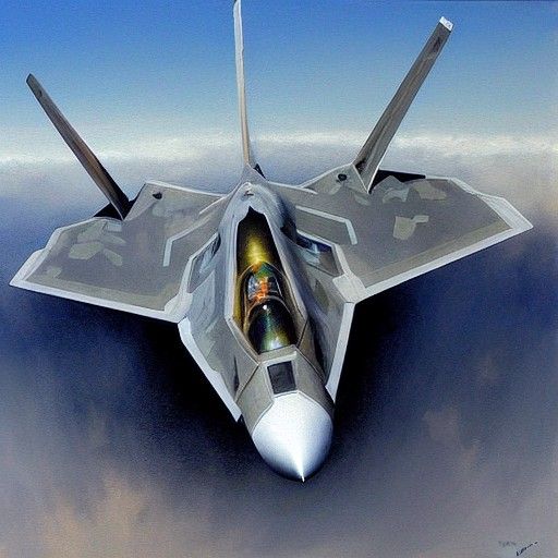F-22 Raptor in action
