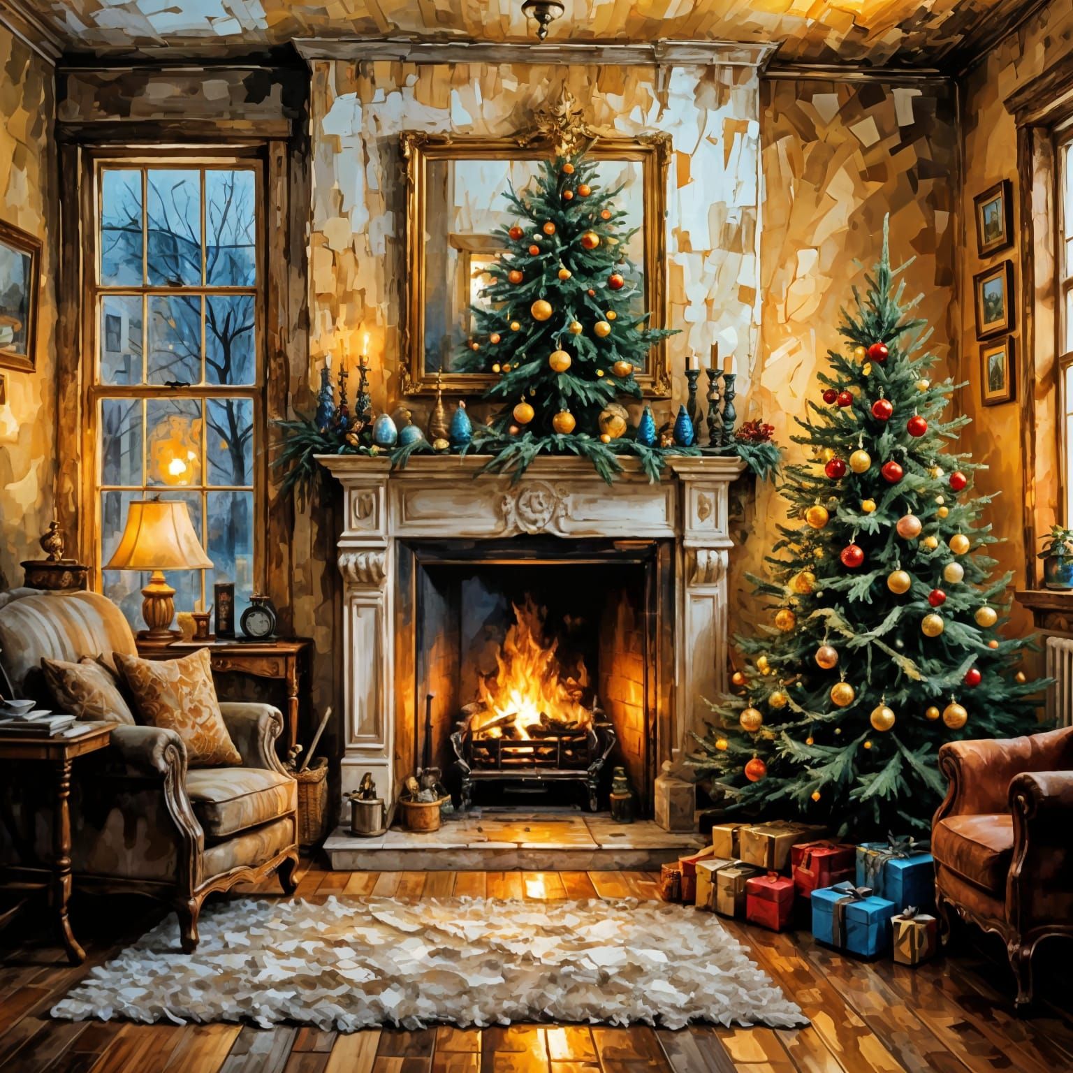 Christmas at Home  by @Astera