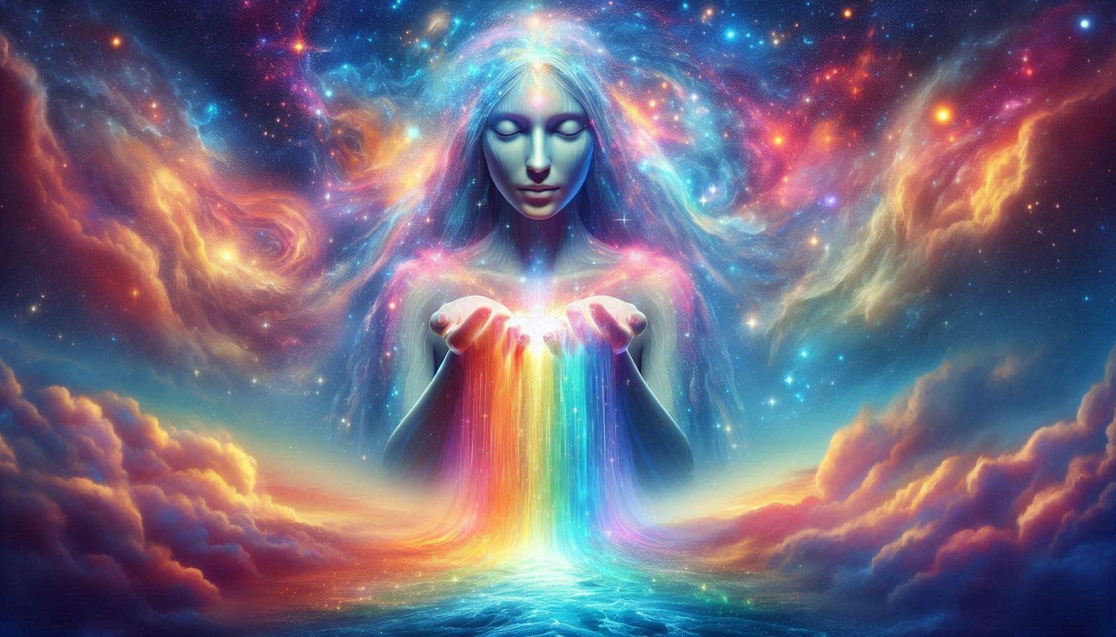 The creation of rainbows