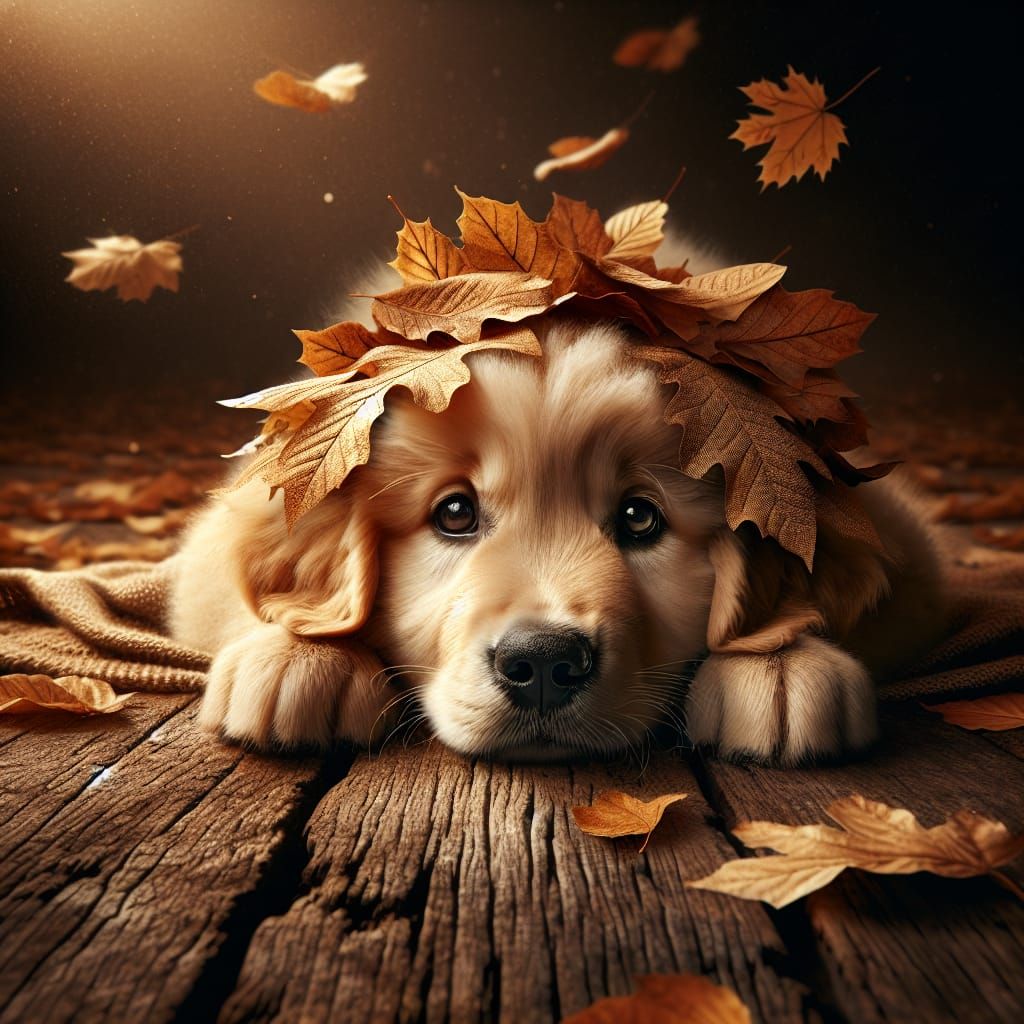 golden retriever  by @Dahut