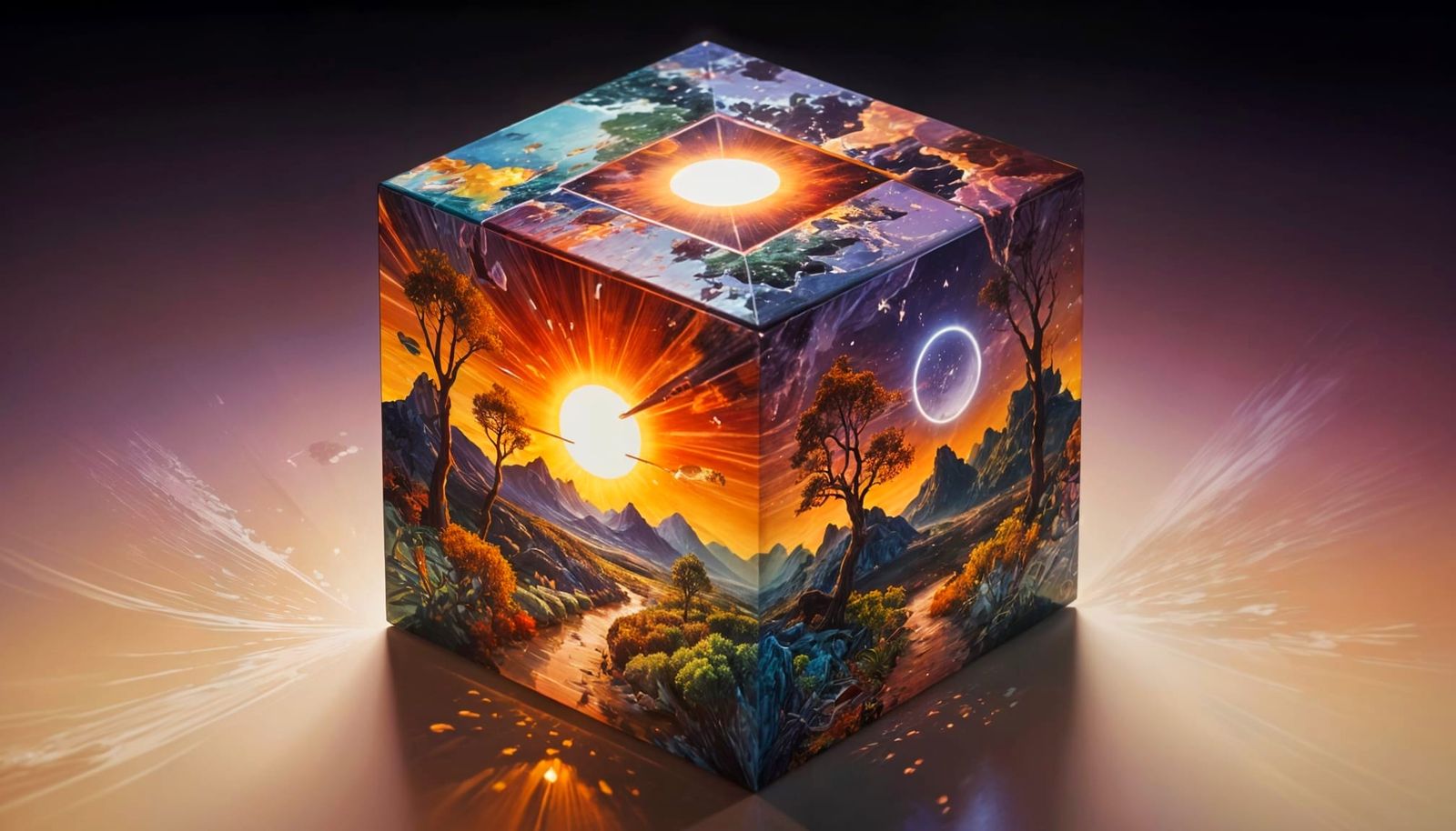 CUBE Nature  by @The Leycer