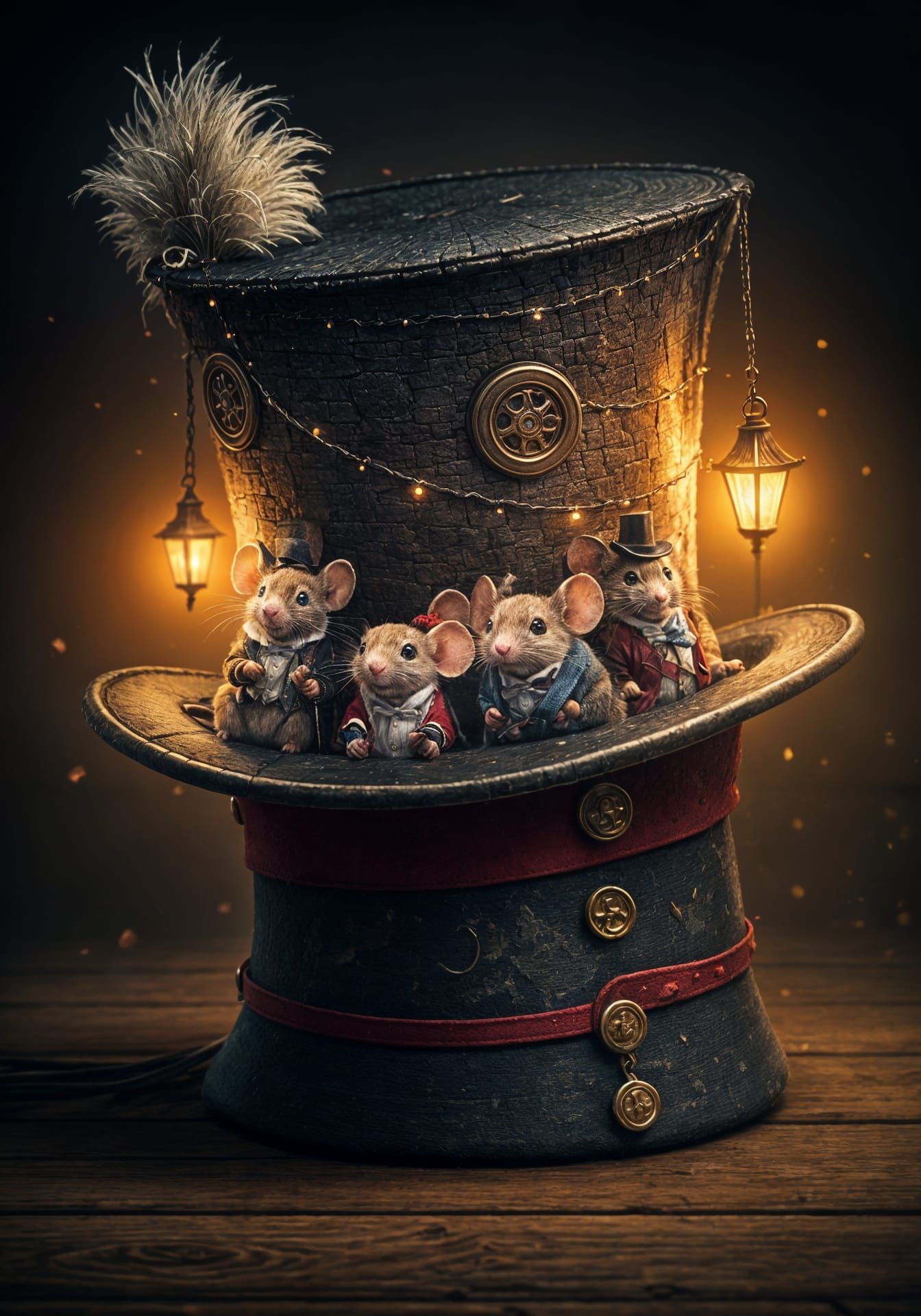 The Top Hat Gang  by @Xyloto