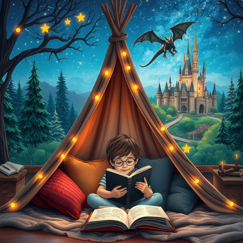 Book in a Nook  by @Annie May Pixel Weaver