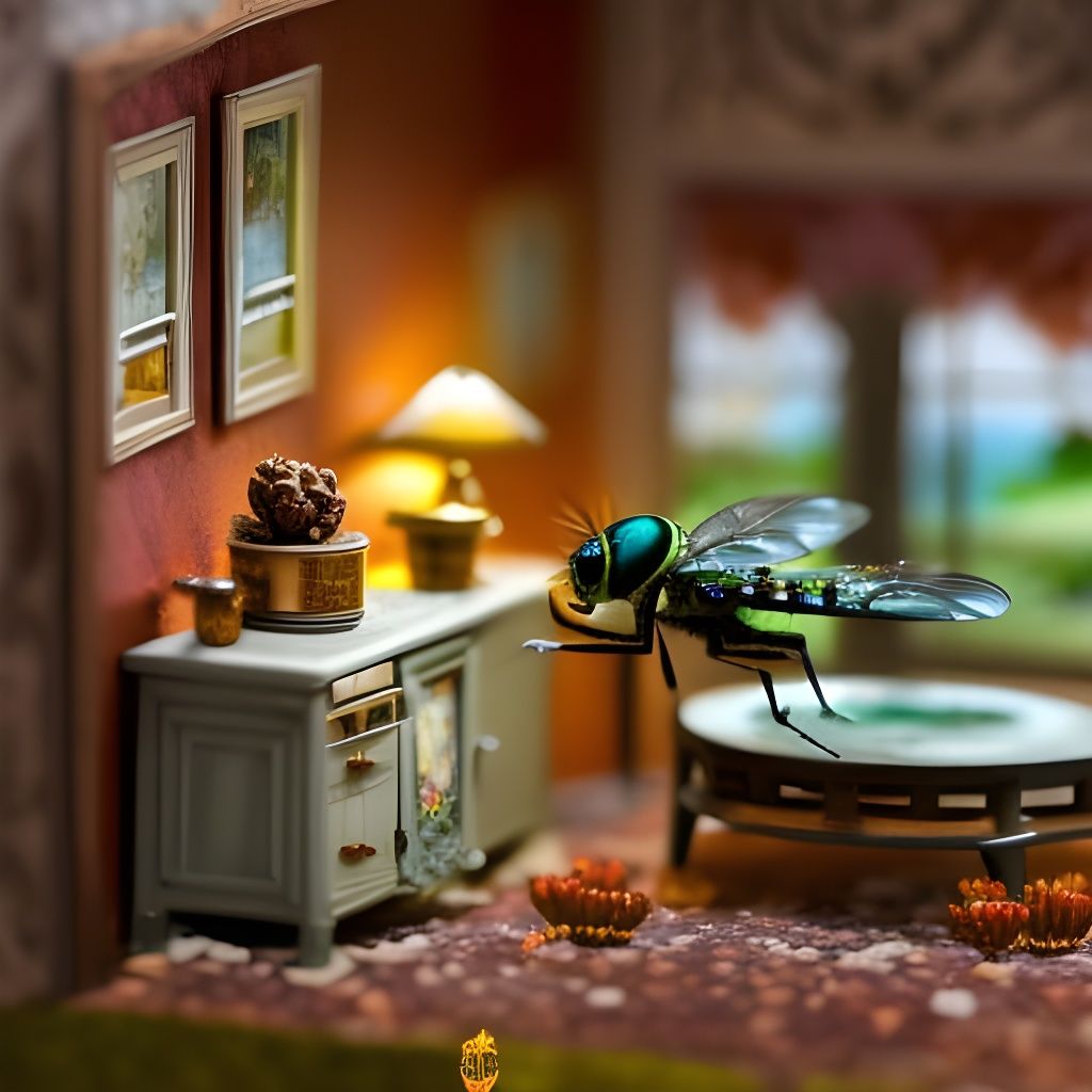 Fly in the dollhouse  by @Sara