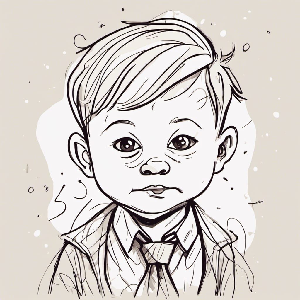 Black and White Sketch AI Generated Artwork NightCafe Creator