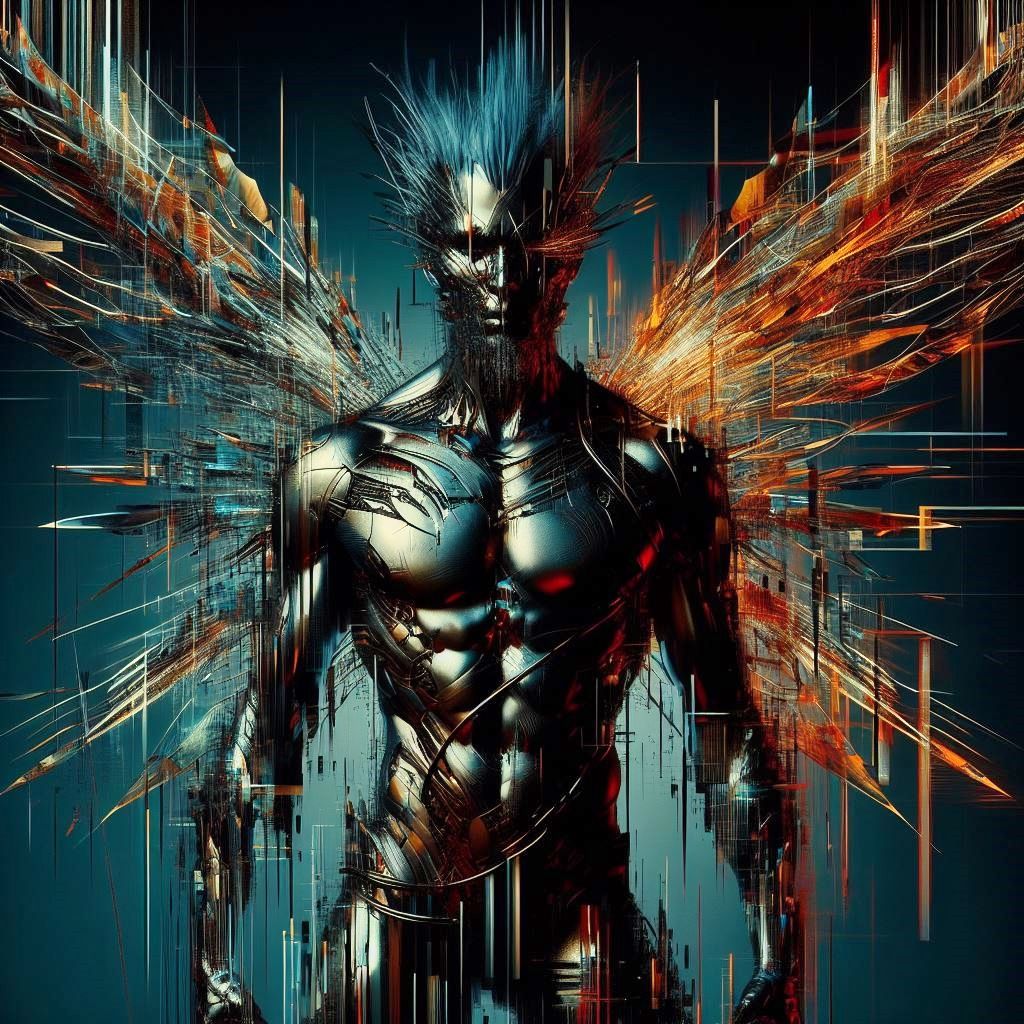 Glitch Art Battle Fairy