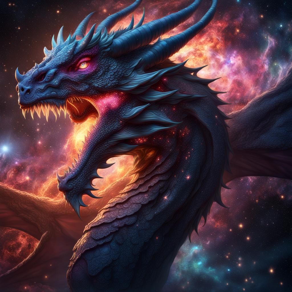 Celestial Dragon - AI Generated Artwork - NightCafe Creator