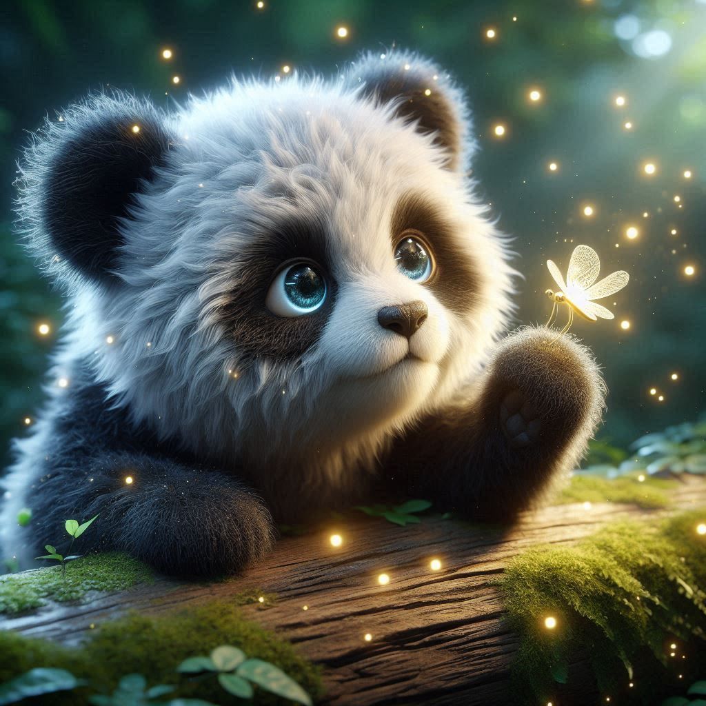 Cute panda