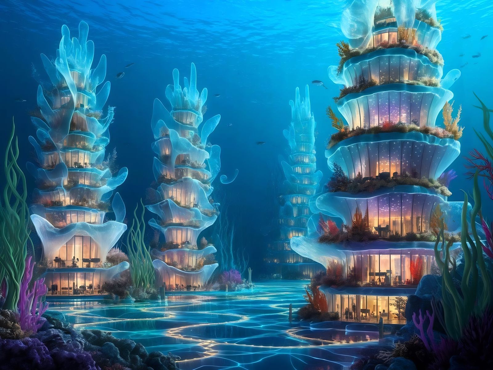 The underwater neighborhood  by @JackKerouac