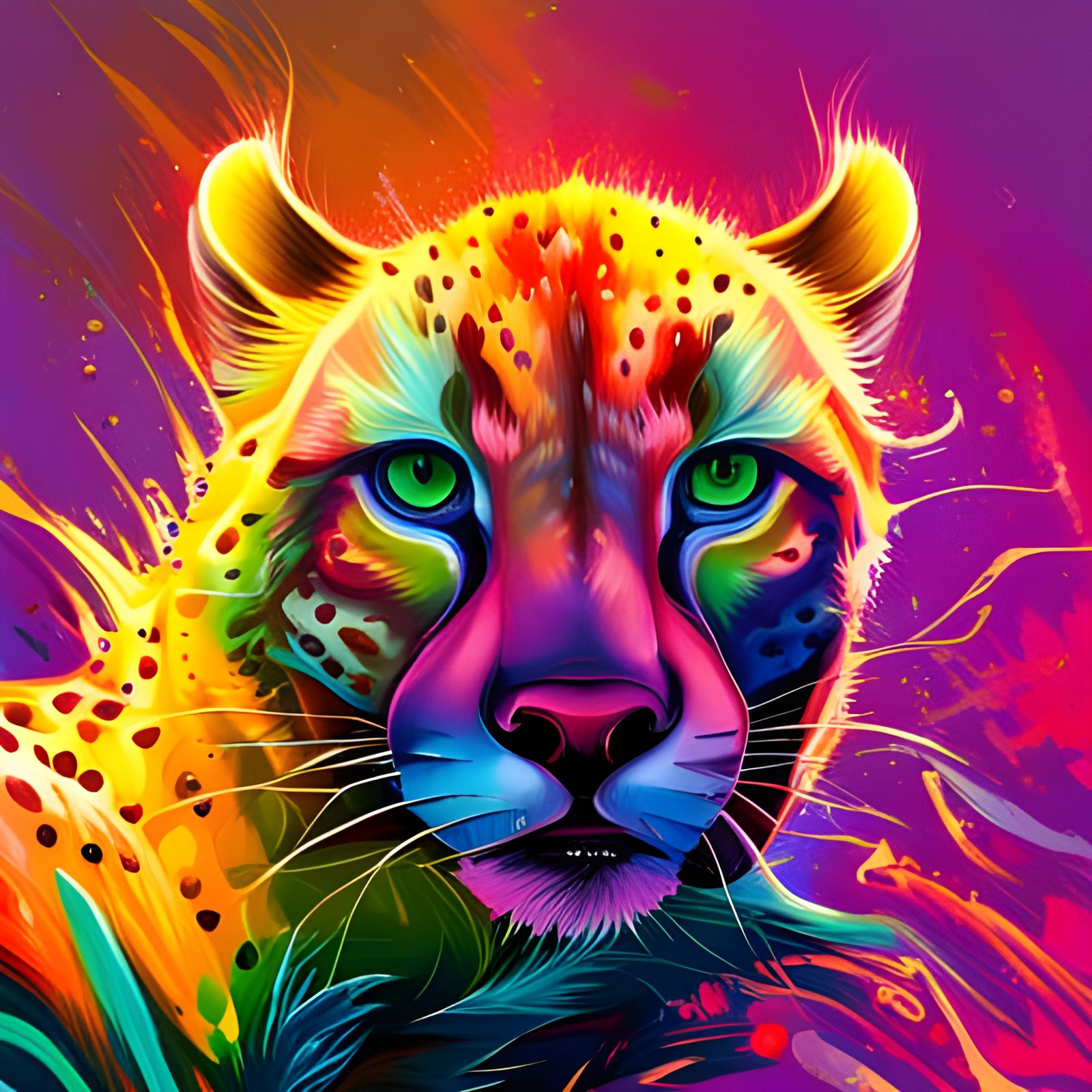 The Stare of a Cheetah  by @Muzza