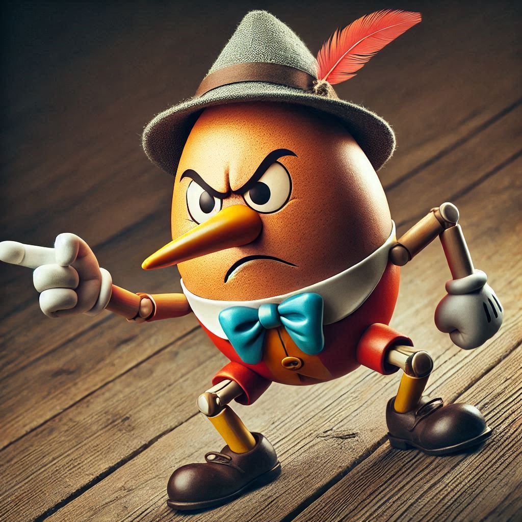 "I'M NOT LYING YOU ARE!"