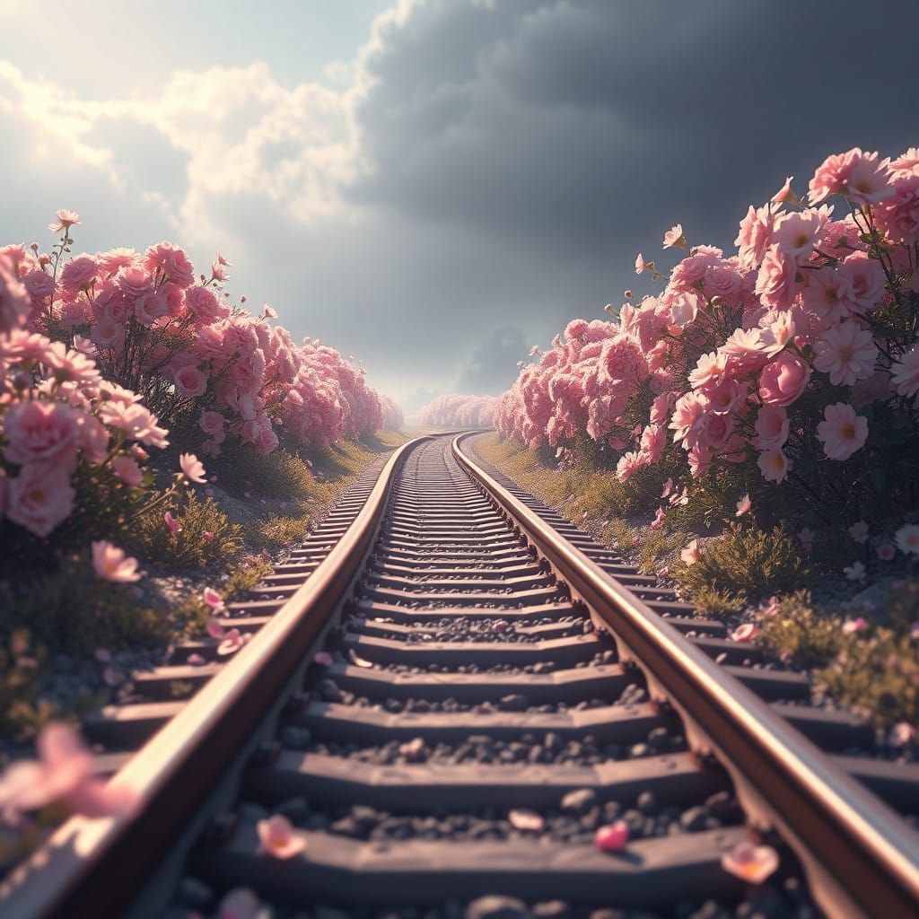 Train Tracks  by @SadieMae