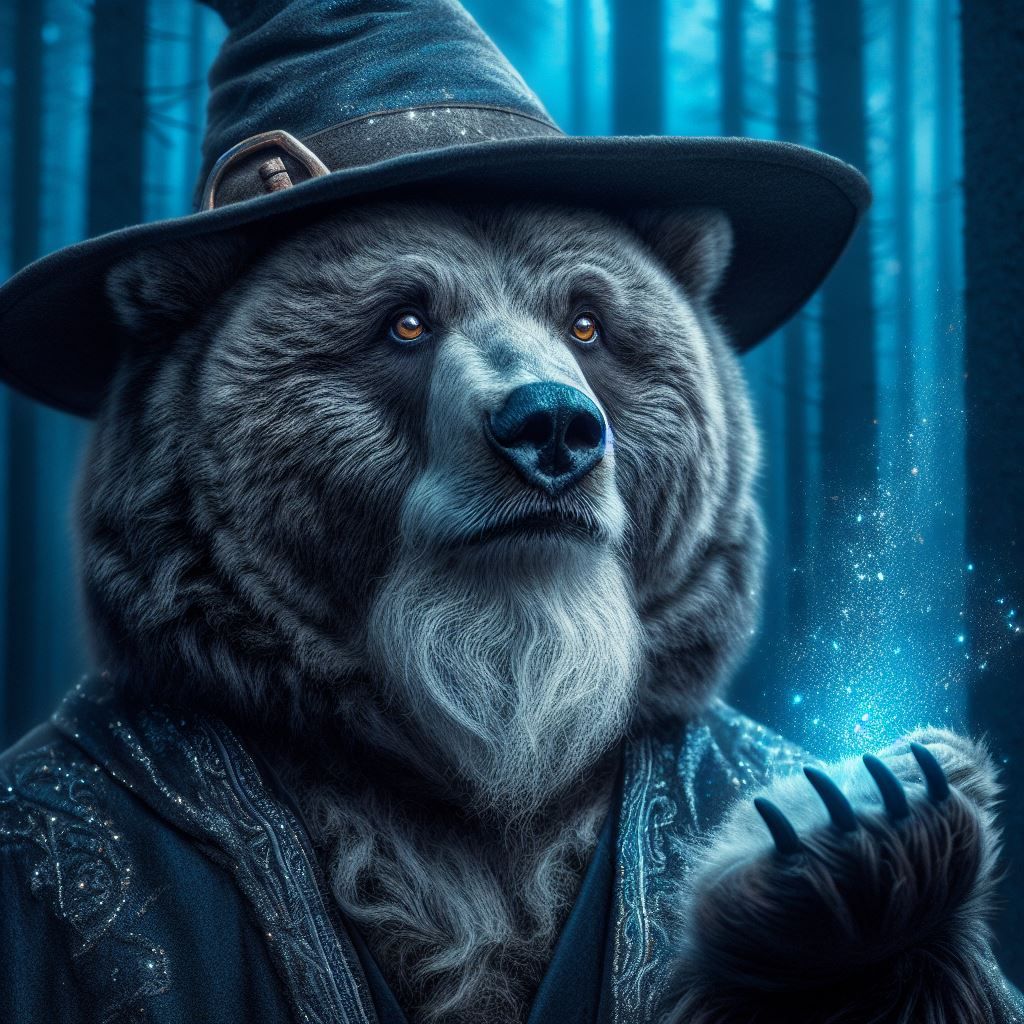 Dichroic Bear Wizard