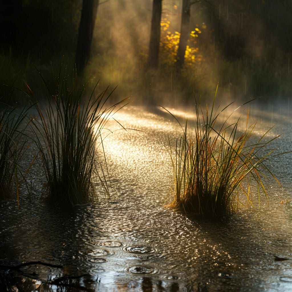 Autumn Forest Rain
