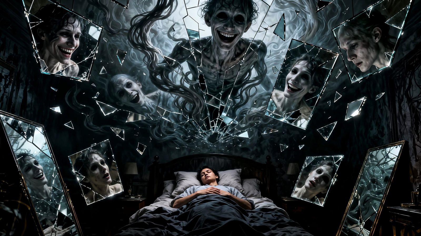 Fragments of Nightmares  by @Hallkatla