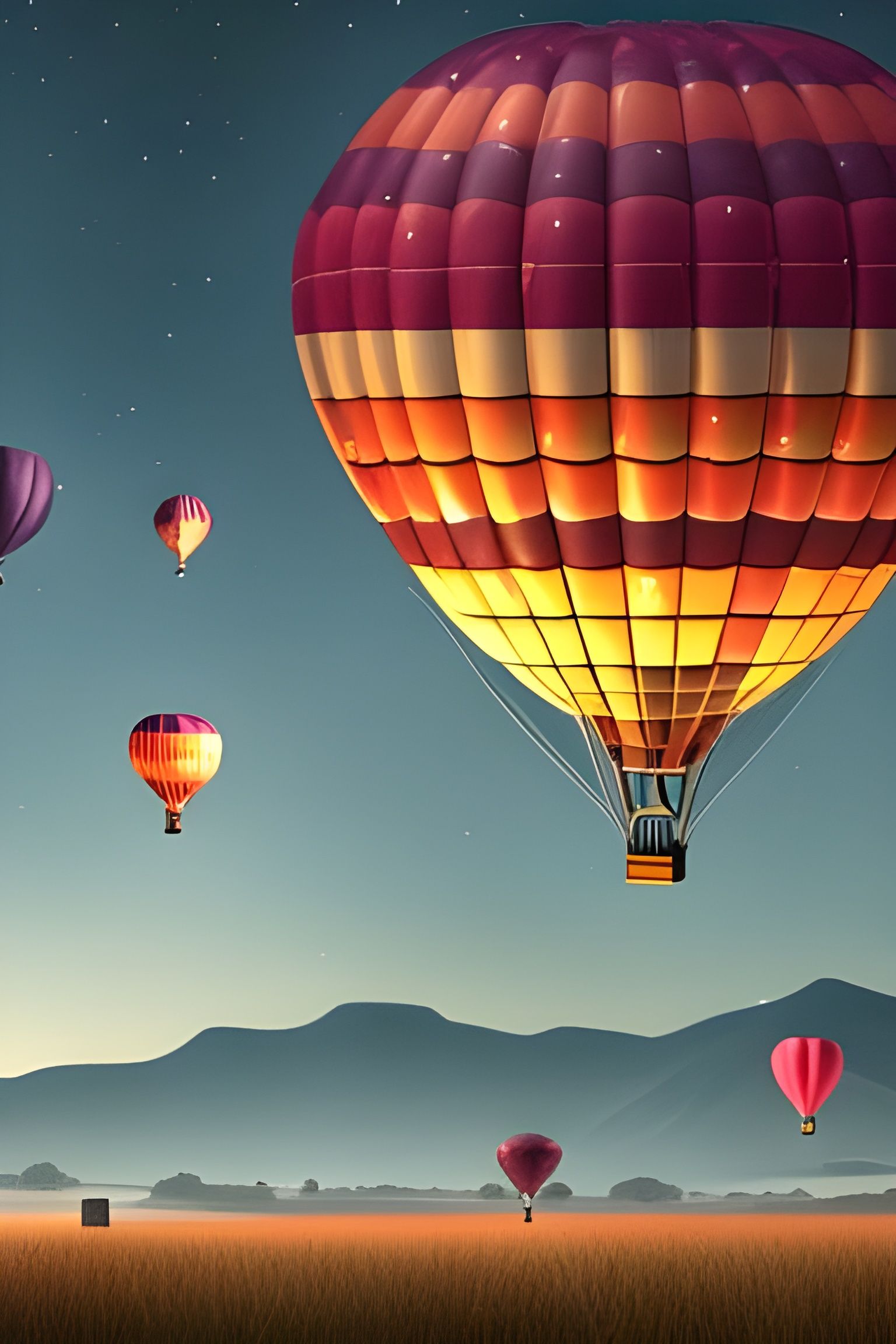 Balloon fiesta   by @cyan