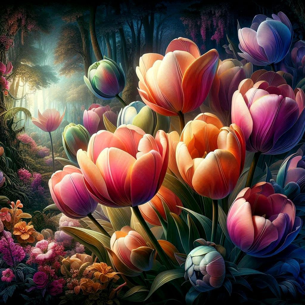 Tulips  by @IslaSkye