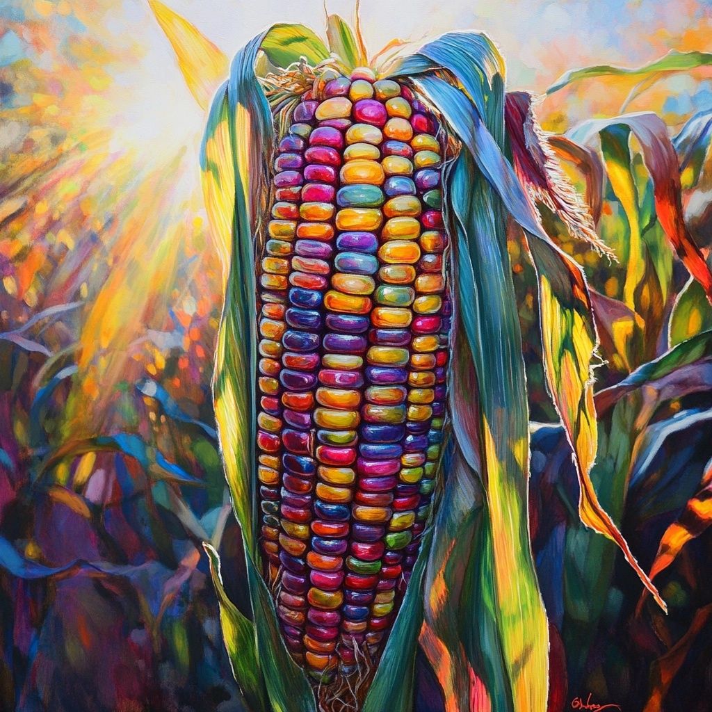 Corn  by @Inkrose115