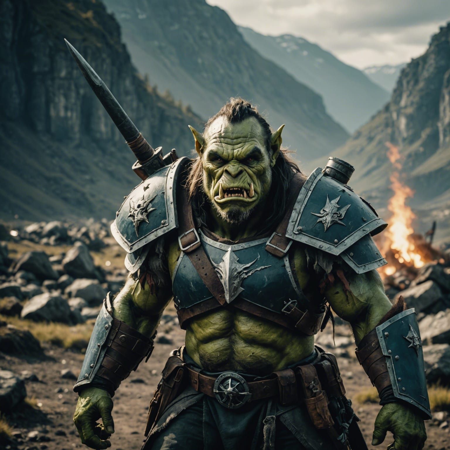 Freedom fighter orc