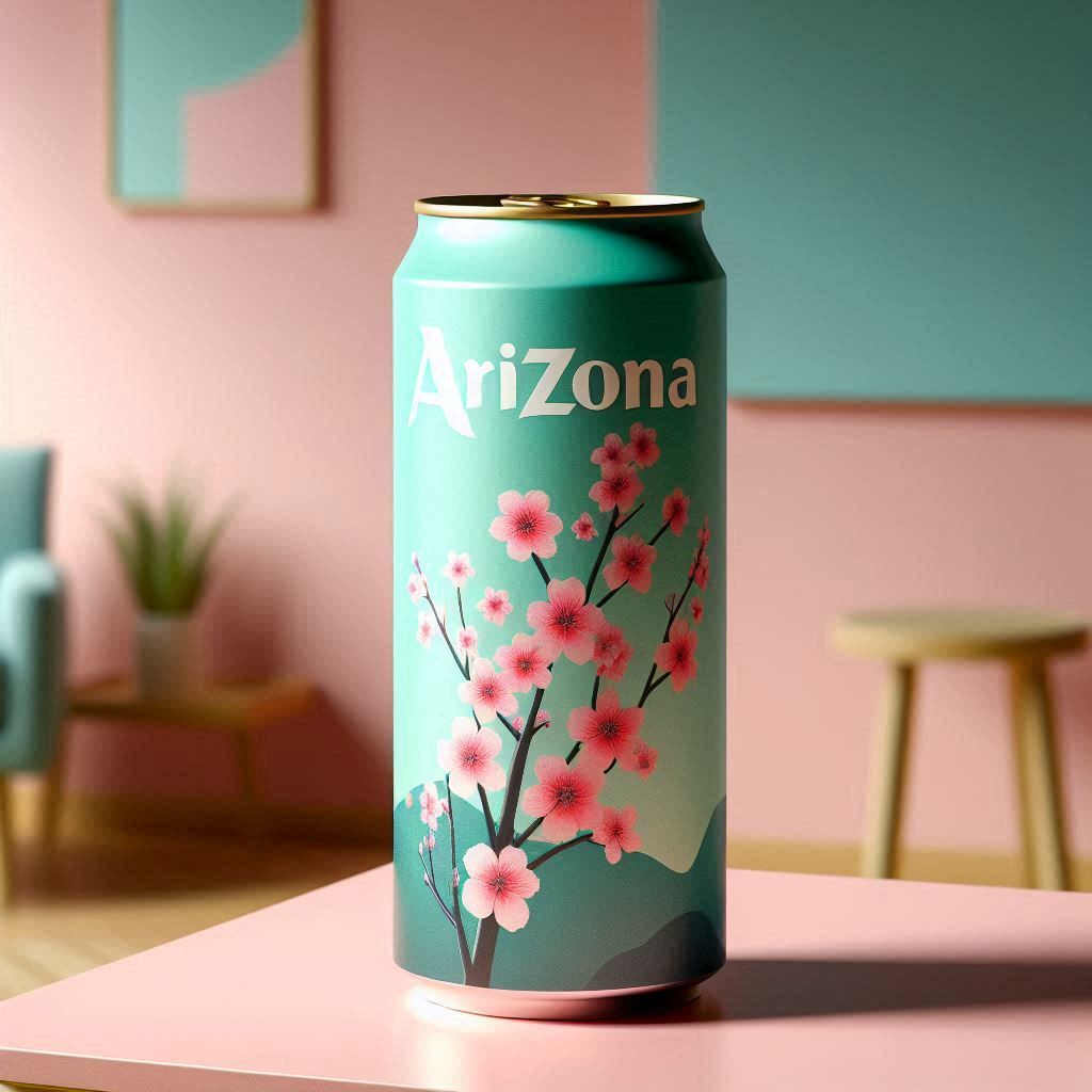 Can Art Inspired by Arizona Green Tea (Open Prompt!)