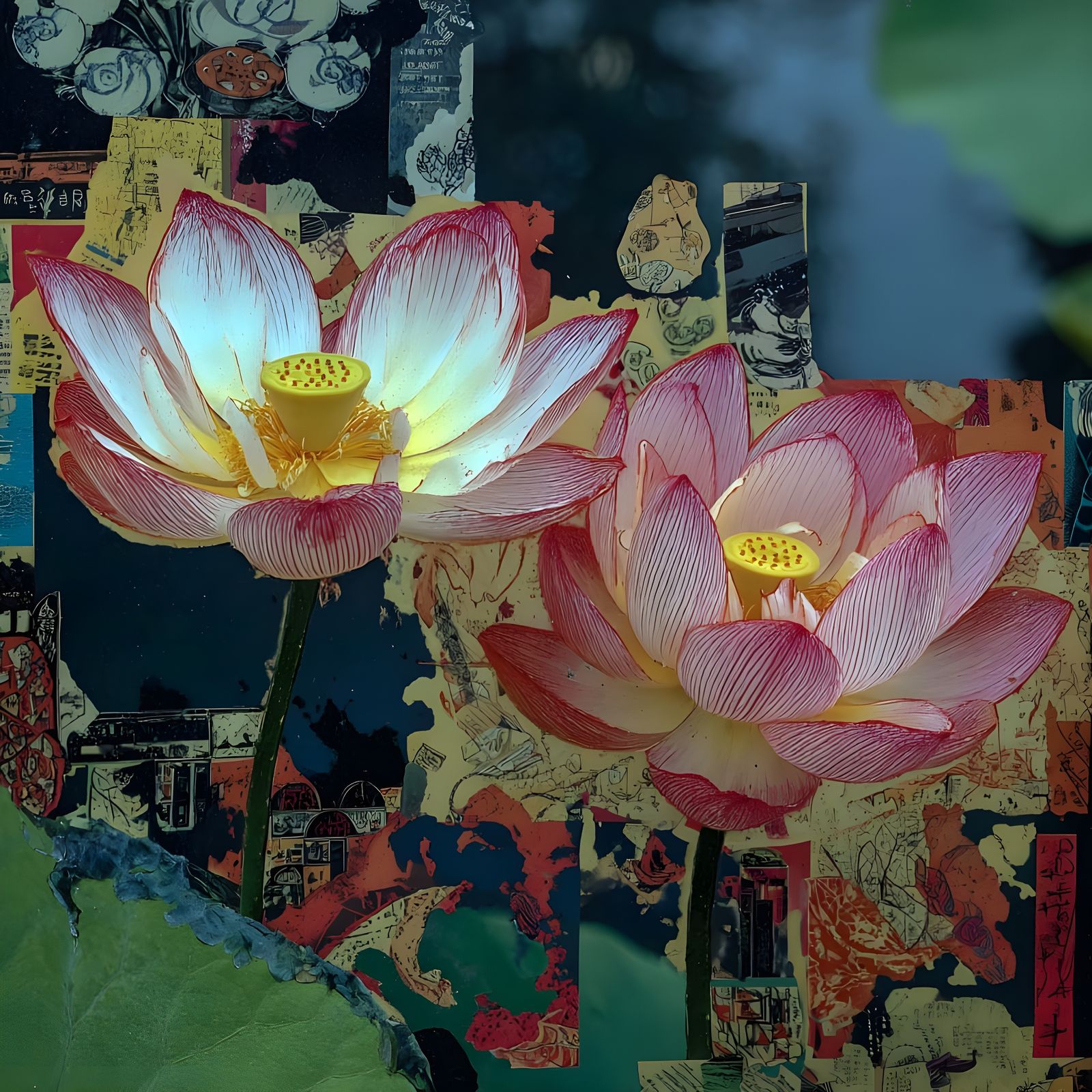 Two Species of Lotus