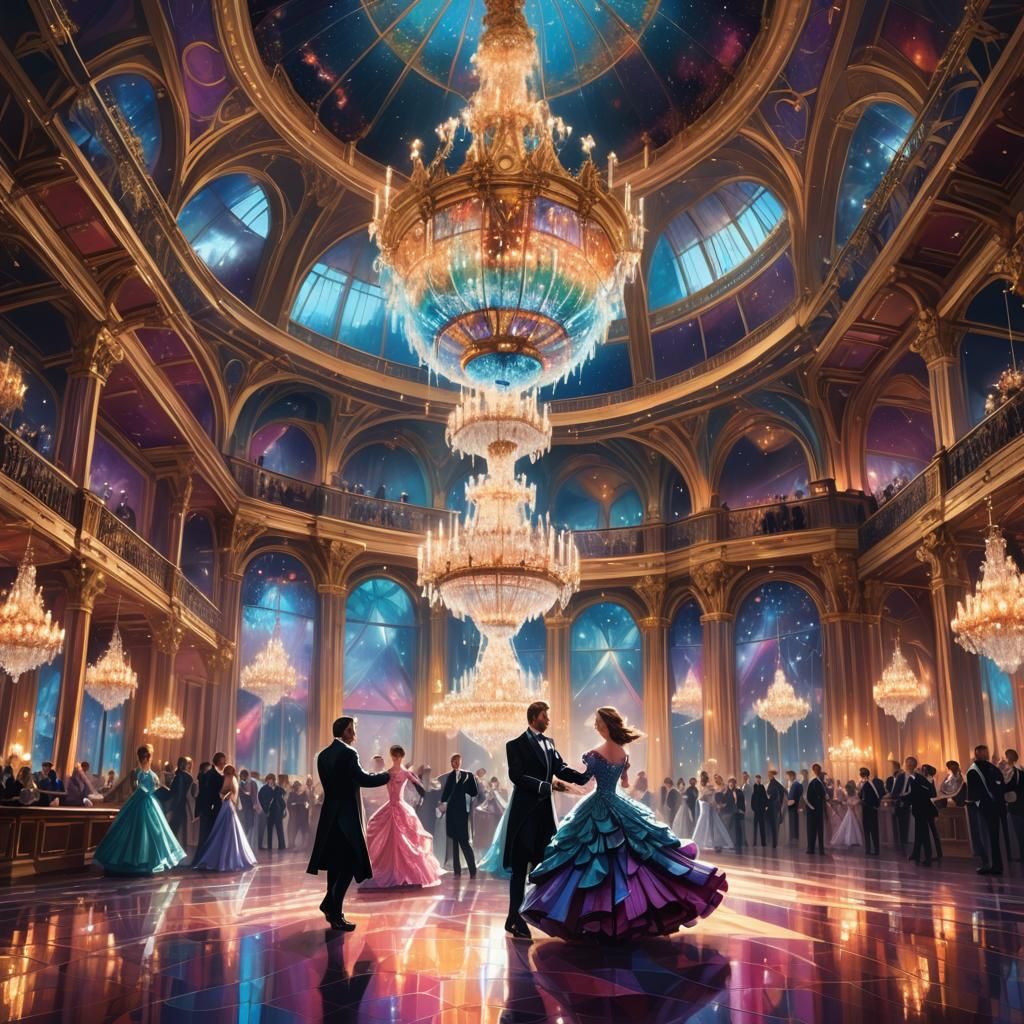 Royal Ball in a Crystal Palace